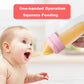 Baby Spoon Bottle Feeder Dropper Silicone Spoons  for Feeding