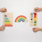 Educational Wooden Sensory Color Sorting Toys