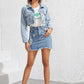 Long Sleeve Short Vintage Denim Jacket