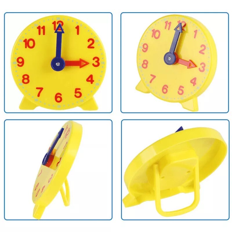 Children Clock Educational Toys Hour Minute Second