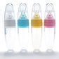 Baby Spoon Bottle Feeder Dropper Silicone Spoons  for Feeding