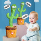 Dancing Cactus Toy,Repeat Talk, Sing & Dance