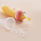 Spoon Food Squeezing Feeding Bottle Silicone Newborn Baby Training