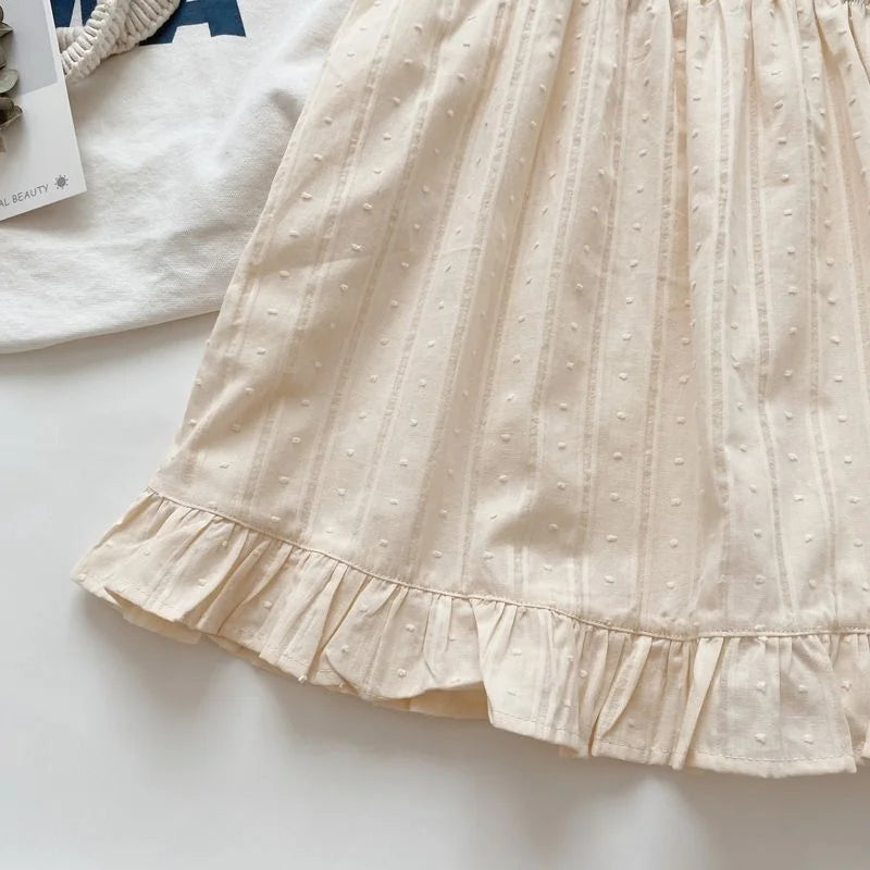 Sleeveless Ruffles Baby Dress 1-5Year