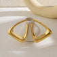 Triangle Hoop Earrings