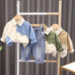 New Boys Clothes Sets Autumn Spring Long Sleeve Shirt+Jeans Fashion Toddler Boy Clothes Kids Clothes Kids Suits Children 2pcs