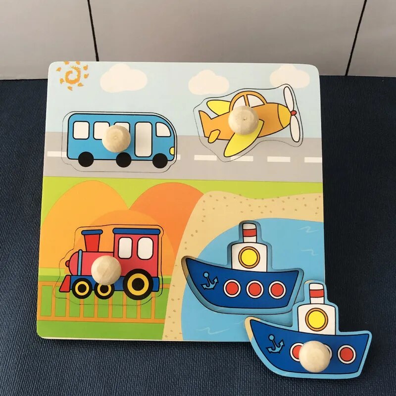 Baby Toys Wooden Puzzles Children Toys