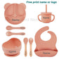 Feeding Set Silicone 8Pcs