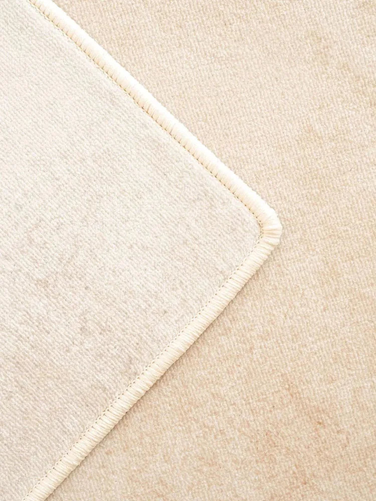 Beige Minimalist Striped Carpet