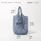 MABULA Luxury Design Women Plaited Raffia Straw Bag Large Capacity Casual Tote Handbag Hollow Summer Beach Vacation Shoulder Bag