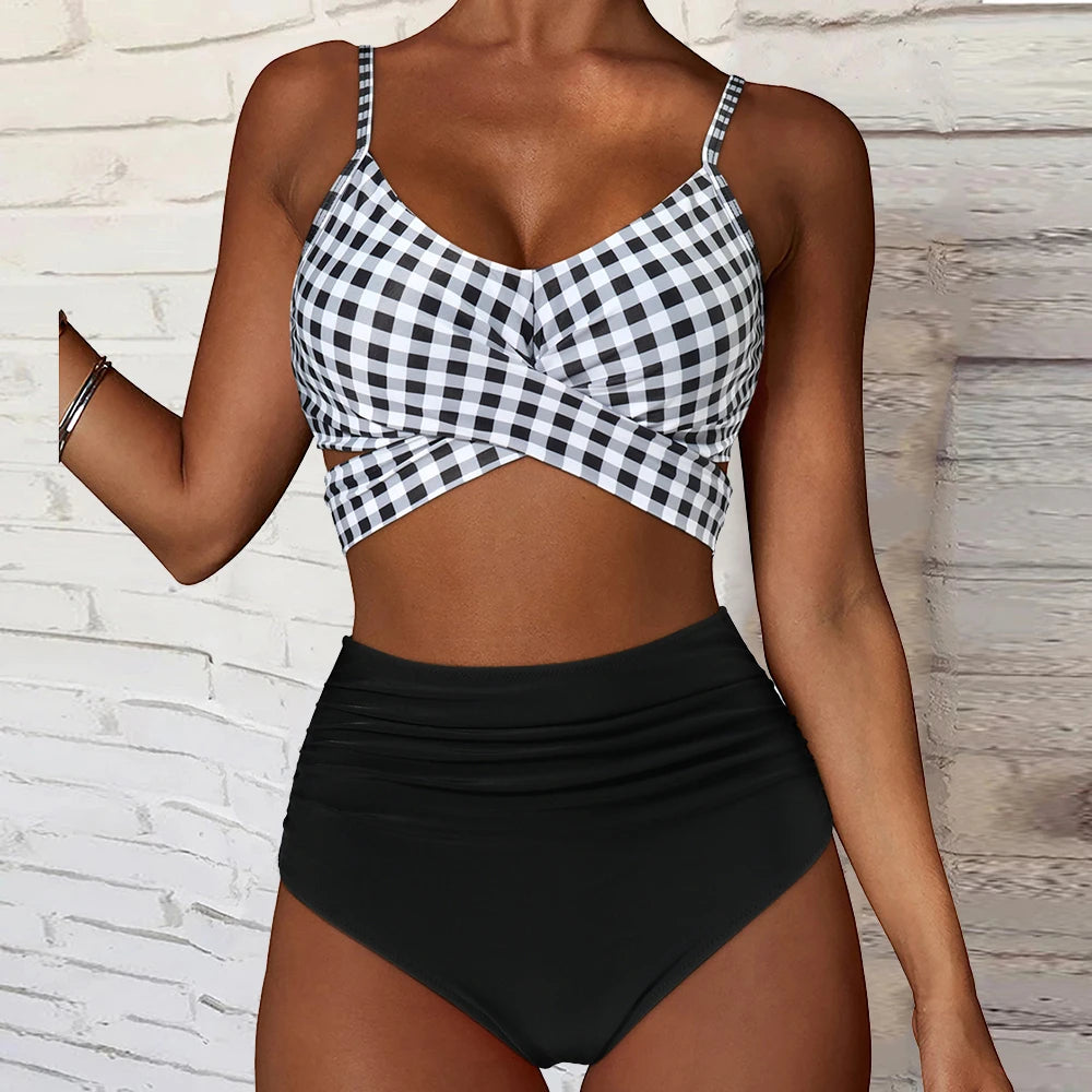 Push Up High Waist Swimwear