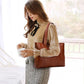 Casual PU Leather Tote Bag