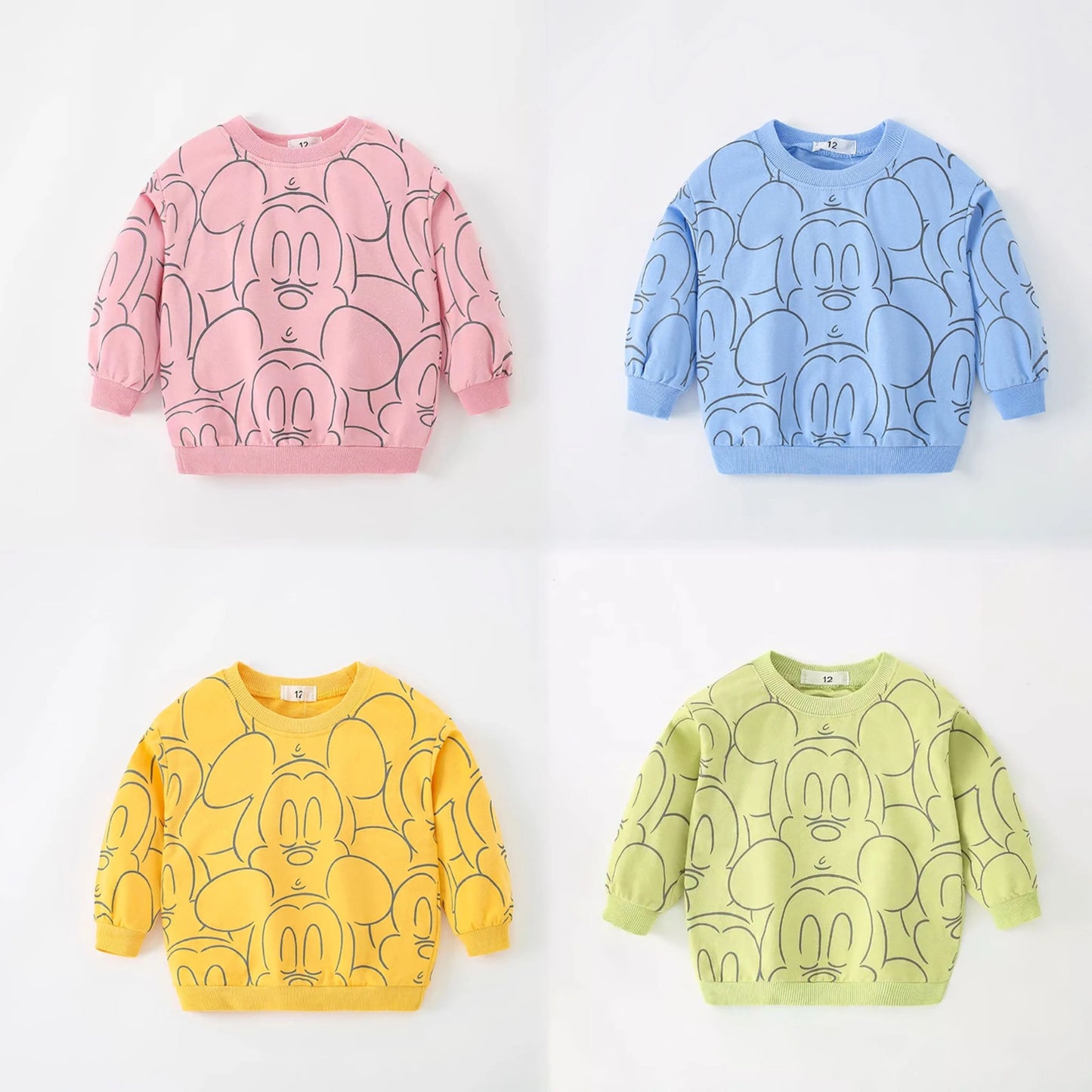 O-neck Pullover Long Sleeves