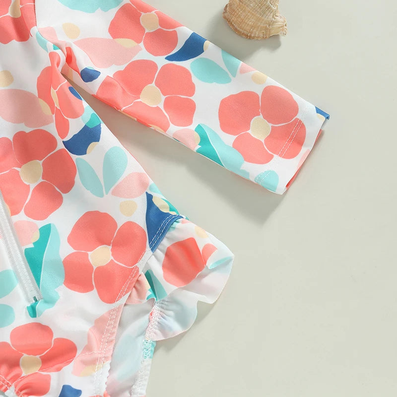 Print Swimwear with Bow