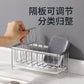 Sink Caddy Sponge Holder Kitchen Rack Sponge Holder For Sink Kitchen Sink Organizer Anti-Rust Sink Sponges Scrubbers Soap