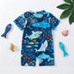 Shark Jumpsuit Swimwear Beachwear