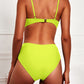 Swimwear Europe and America Sexy Hard Bag Solid Color Split Bikini Popular Swimwear