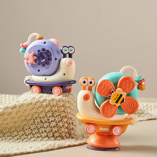 Spinning Snail Baby Toy