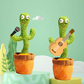 Dancing Cactus Toy,Repeat Talk, Sing & Dance