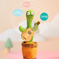 Dancing Cactus Toy,Repeat Talk, Sing & Dance