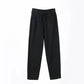 Women Pants Spring Autumn Ankle Length Casual Straight Pencil Solid Elastic Waist Harem Girls Pants Thin Cotton Linen Trousers