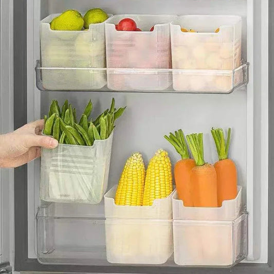 Refrigerator Food Fresh Storage Box Fridge Side Door Fruit Vegetable Spice Food Case Container Kitchen Organizer Storage Boxs