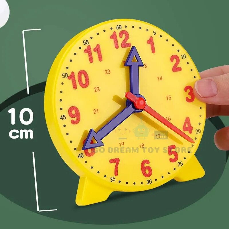 Children Clock Educational Toys Hour Minute Second