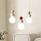 Nordic Pendant Light LED Macaroon Hanging Lamps For Ceiling Bedroom Bedside Living Room Minimalist Home Interior Decor Luminaire